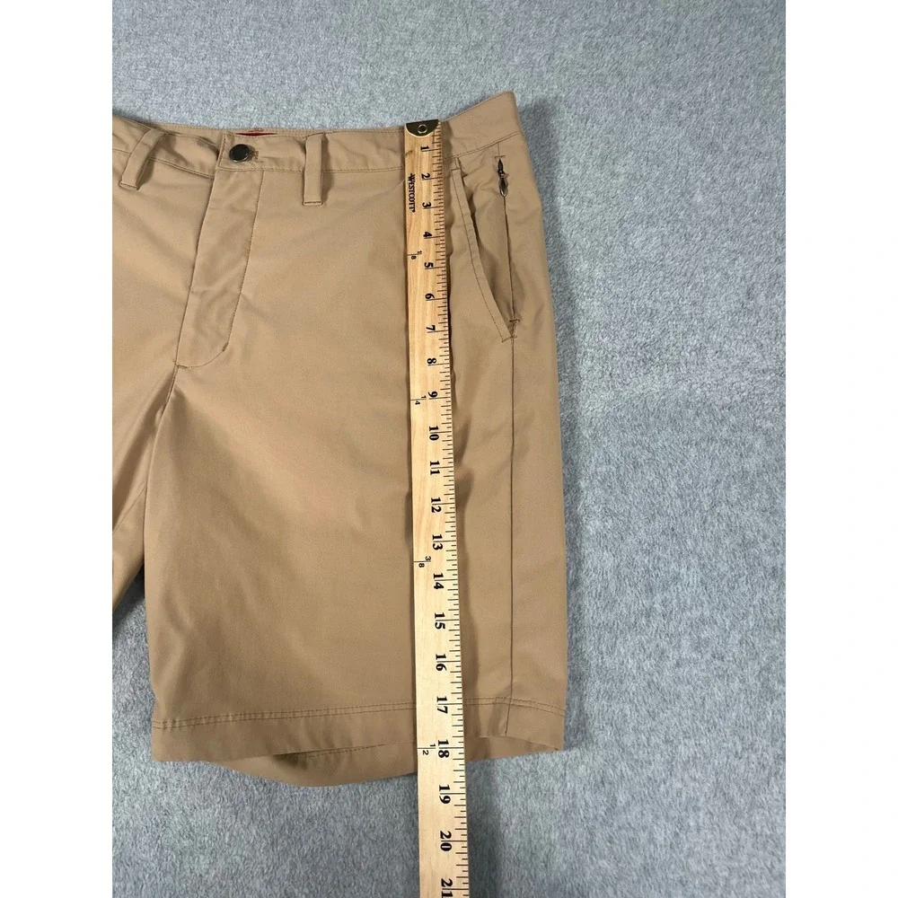 UNTUCKit Mens Chancellor Performance Shorts Bundle Tan Black Size 34 Lot of 2